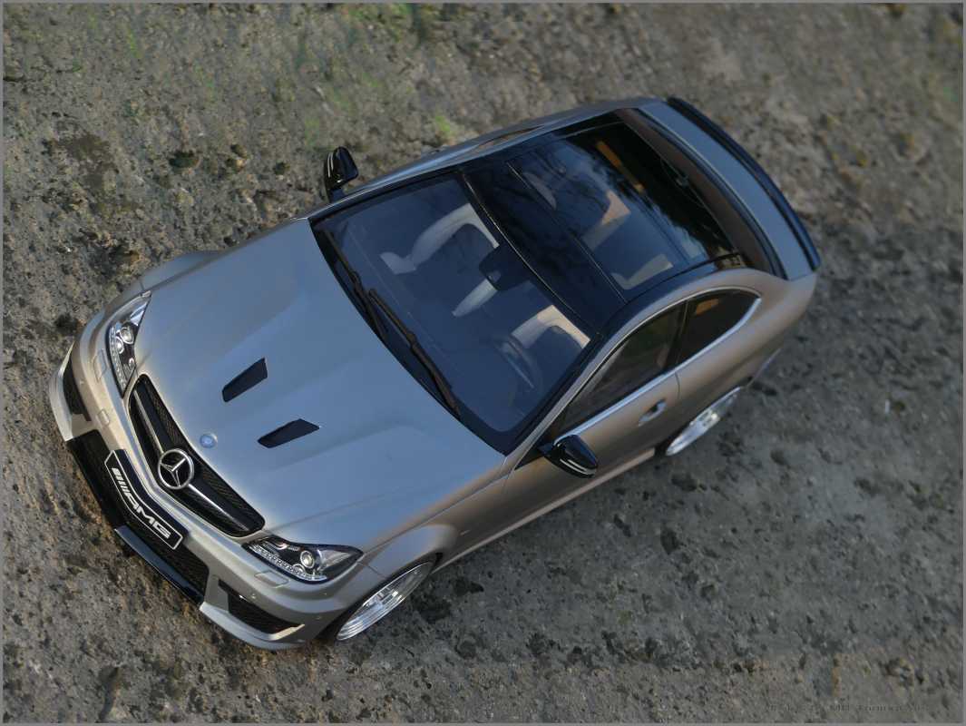 1:18 Mercedes C63 AMG V8 Edition 507 Bj. 2013 Grey = OVP + RAR !!